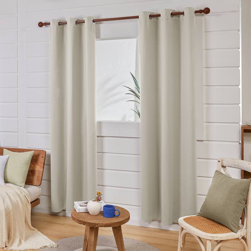 Deconovo Solid 42 Width Curtain Panel (1 Panel)