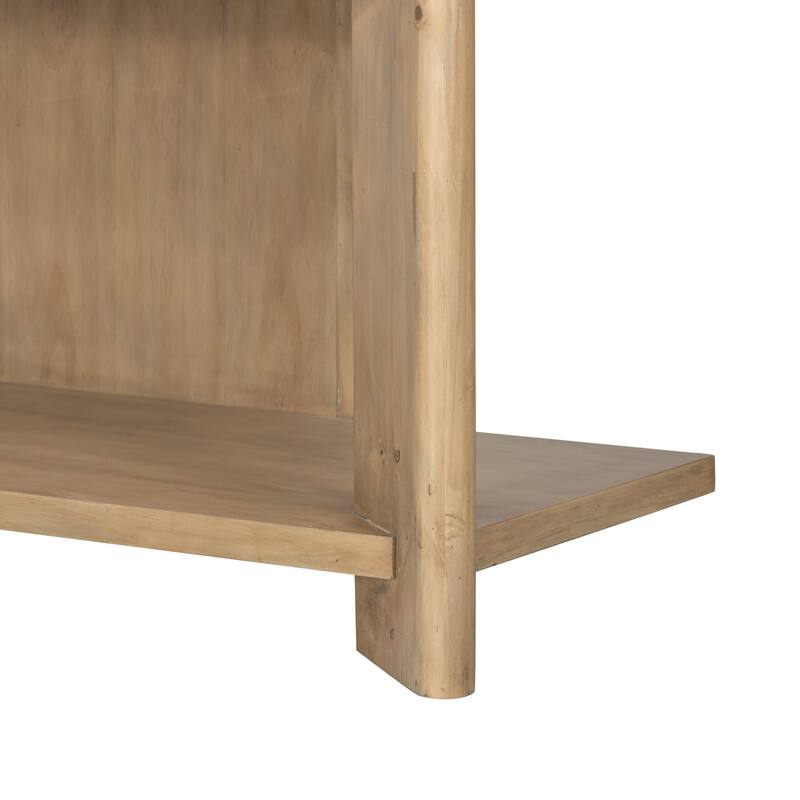 Bailey Bookcase-Smoked Pine