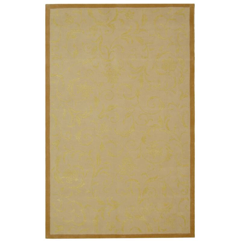 SAFAVIEH Handmade French Tapis Eirika Shabby Chic Oriental Wool - 8' 5" x 11' 5" - Assorted - Runner/Rectangle