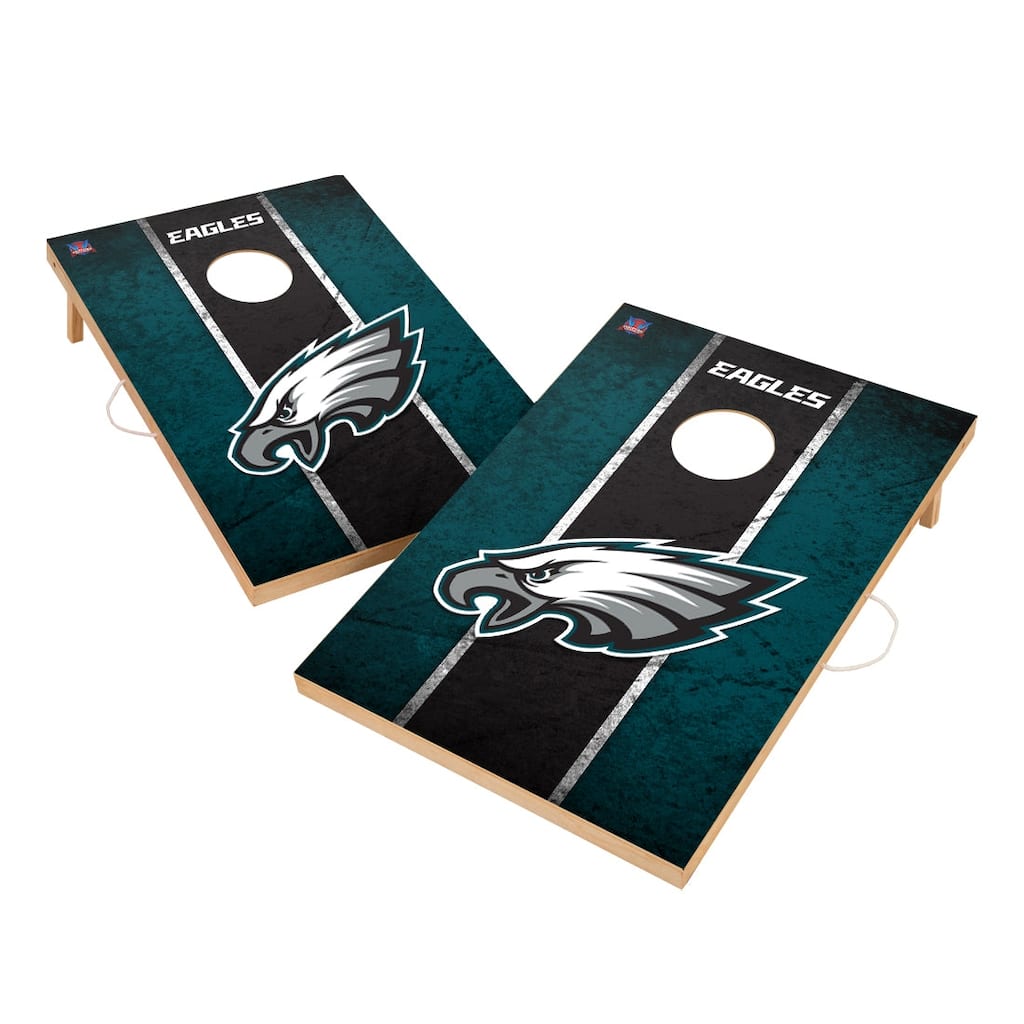 Vintage Philadelphia Eagles NFL 2x4 Tailgate Cornhole Boards