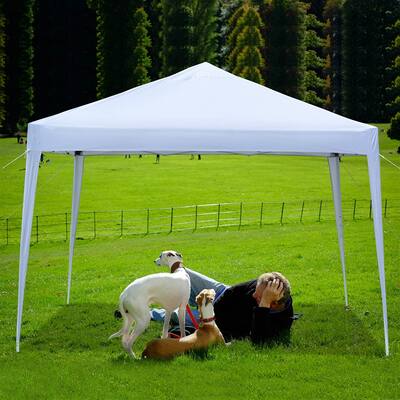 Practical Waterproof Right-Angle Folding Tent with 2 Doors, 2 Windows