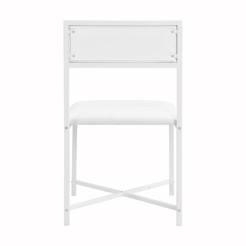 PU Chair And Extendable Dining Table Set
