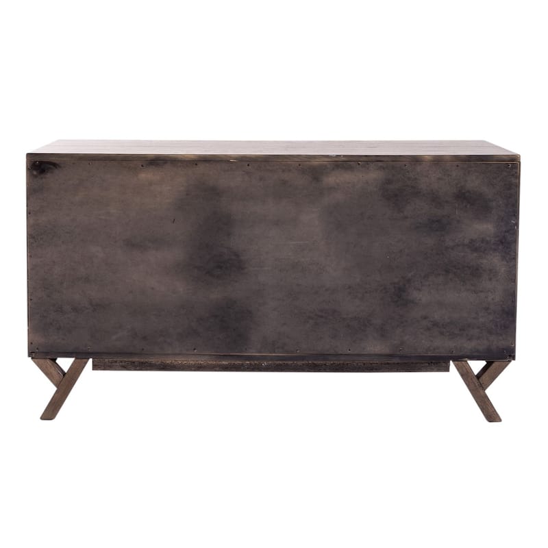 Lennox Weathered Chestnut Credenza Desk