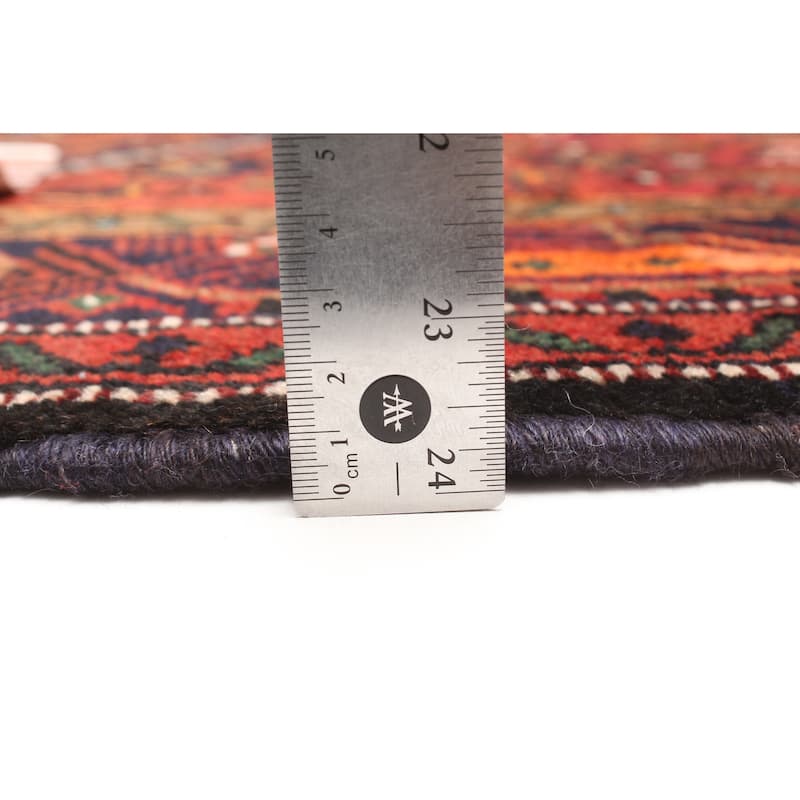 ECARPETGALLERY Hand-knotted Anadol Red Wool Rug - 4'3 x 6'8