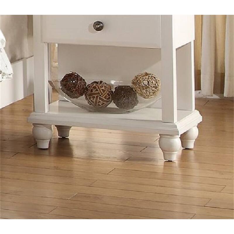 Modern Nightstand, Bedside Table with 1 Drawer