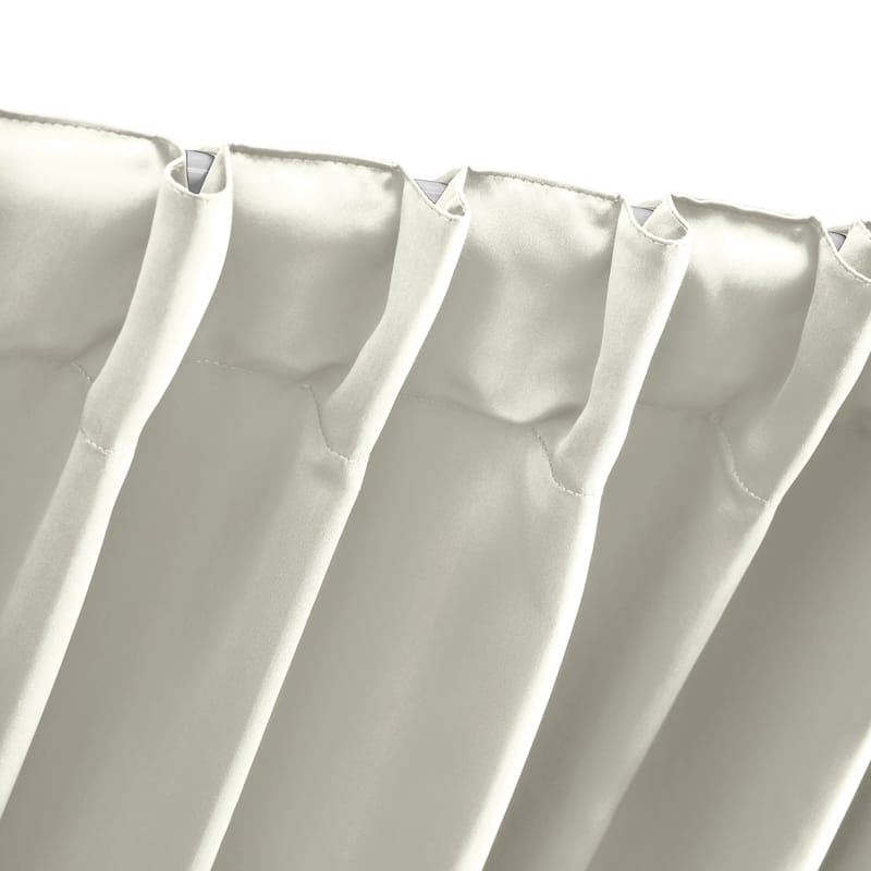 Gorgeous Ultimate BlackOut 2-Way Pocket Double Wide Curtain Panel
