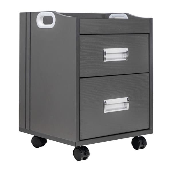 slide 2 of 7, Alera Pedi Cart Pedicart Drawer Trolley for Pedicure Chair Spa Nail Salon, Grey - N/A Tool Carts - Grey