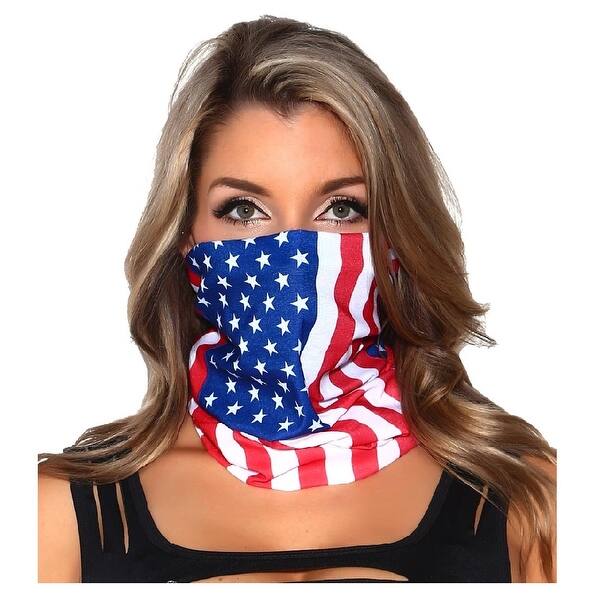 Shop Daily Basic American Flag Bandana 100 Cotton 22 Inches Bulk Wholesale Packs American Flag Overstock 30156140
