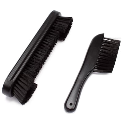 GSE™ 2-Piece Solid Wood Billiard Pool Table Brush and Rail Brush Set. Billiard Pool Table Accessories