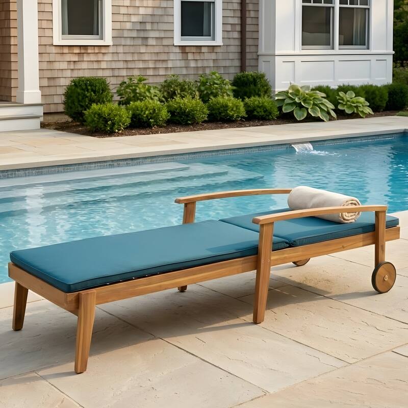 Elegant Rosewood Adjustable Recliner Chair Durable Hardwood