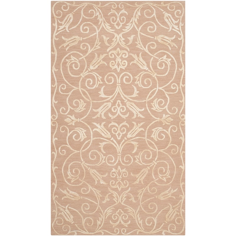 SAFAVIEH Couture Hand-knotted Tibetan Dalgiza Modern Wool Rug