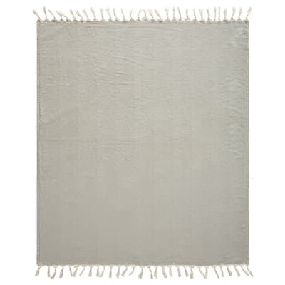 Sevita Herringbone Premium Turkish Cotton Standard Size Throw Blanket