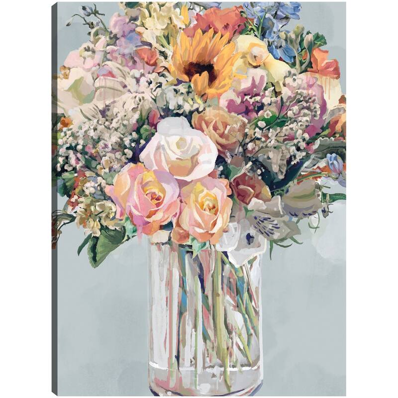Mazzo di Fiori By Studio Arts Canvas Art Print
