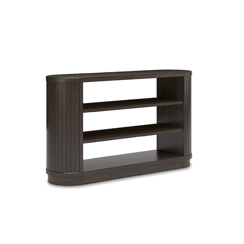 Signature Design by Ashley Korestone Warm Brown 60" Credenza - 57.88"W x 16"D x 34"H