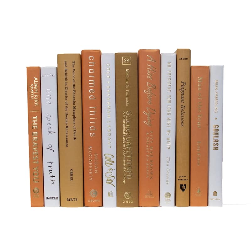 Books Orange Decorative Accessories: Pumpkin Spice ColorPak