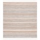 preview thumbnail 3 of 11, SAFAVIEH Handmade Kilim Jannell Farmhouse Stripe Jute Rug 6' Square - Natural/Grey - Square