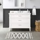preview thumbnail 1 of 11, Ove Decors Exela 42 in. Single Sink Bathroom Vanity in Picket Fence