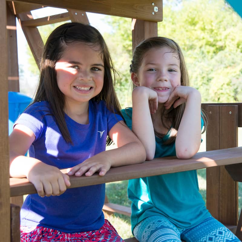 Swing-N-Slide Super Knightsbridge Wood Outdoor Swing Set
