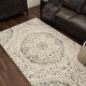 preview thumbnail 41 of 52, Mohawk Home Francesca High-low Textured Boho Medallion Area Rug