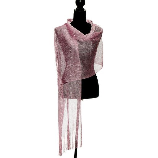 pink wedding wrap