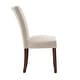 preview thumbnail 32 of 37, iNSPIRE Q Bold Parson Classic Upholstered Dining Chair (Set of 2) - Dining Chair