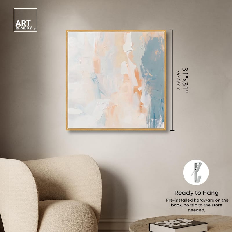 Gossamer Light Canvas by Art Remedy