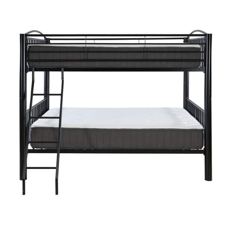 Carlisle Heavy Metal Full Over Full Bunk Bed