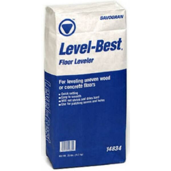 Shop Savogran 14834 Level Best Floor Leveler Repair 25 Lb On Sale Overstock 24330824