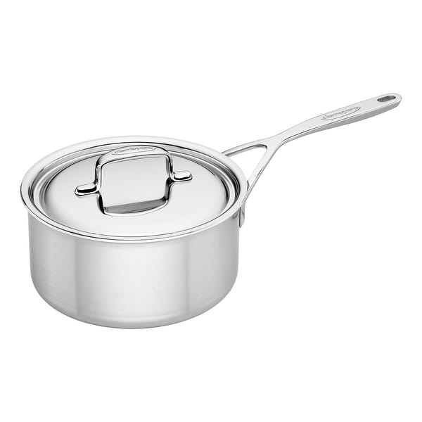 Demeyere Essential 5-ply 1.5-qt Stainless Steel Saucepan with Lid