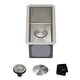 preview thumbnail 16 of 36, KRAUS Standart PRO Stainless Steel Undermount Kitchen Sink