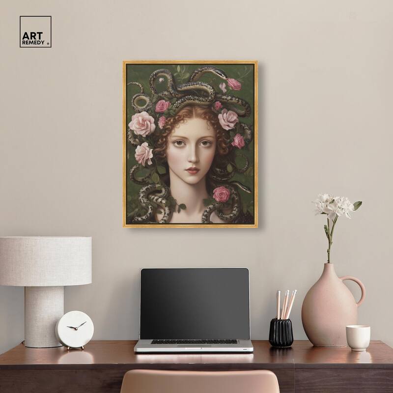 Medusa Canvas by Art Remedy
