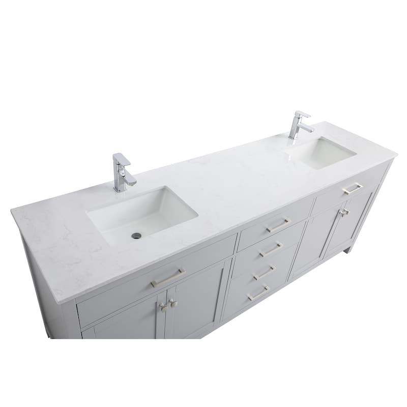 Prestige 54 - 72 Inch Double Bathroom Vanity