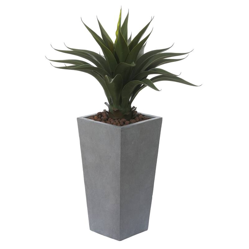 Tall Tapered Square Indoor & Outdoor MgO Planter