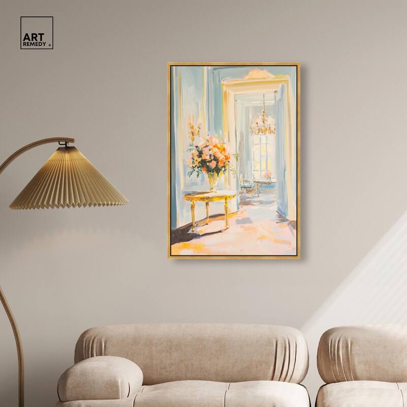 Glowing Room II Canvas by Art Remedy