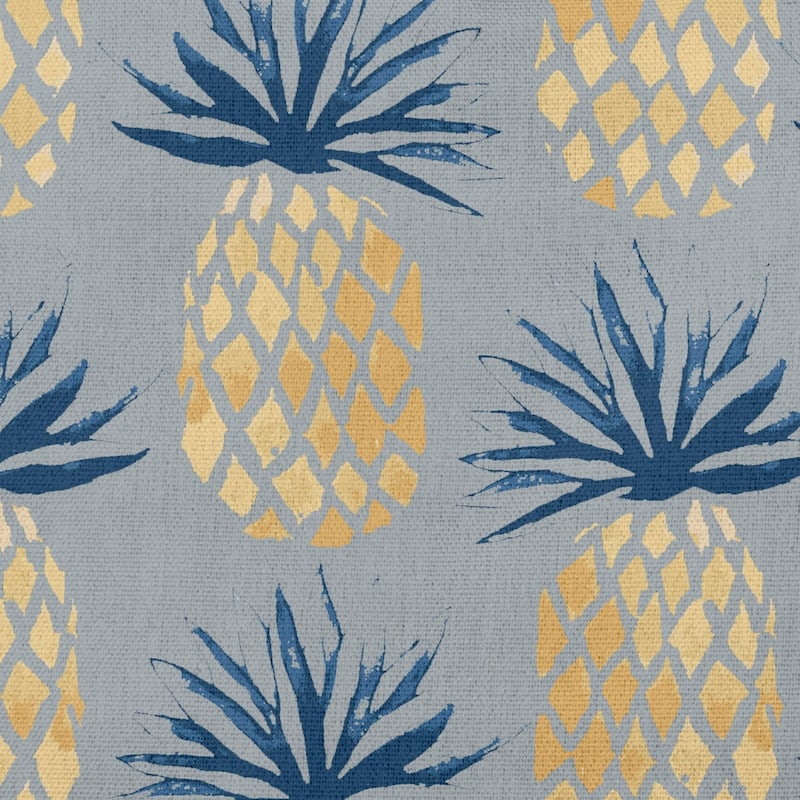 Pineapple Stripes Nautical Indoor/Outdoor Throw Pillow
