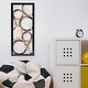 preview thumbnail 5 of 3, Adeco Large Metal Wall Sculpture Decor with Frame