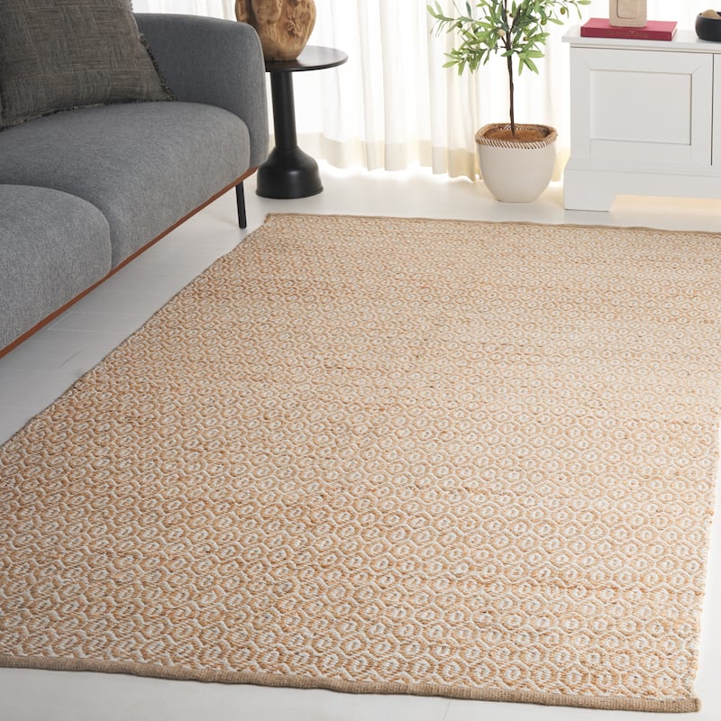 SAFAVIEH Handmade Natural Fiber Shefkate Jute Rug - 5' x 8' - Natural