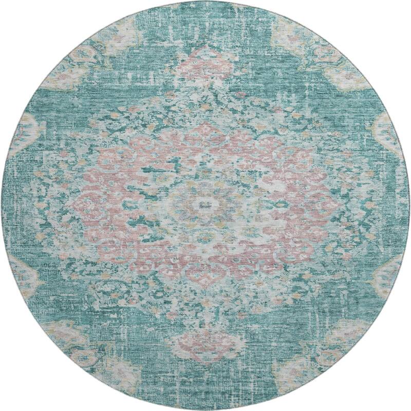 Premium Washable Super Soft Vintage Traditional Mayfield Rug