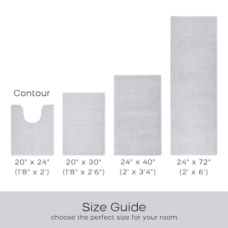 Madison Park Signature Marshmallow Bath Rug