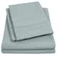 Deep Pocket Soft Microfiber 4-piece Solid Color Bed Sheet Set - Twin Xl - Slate