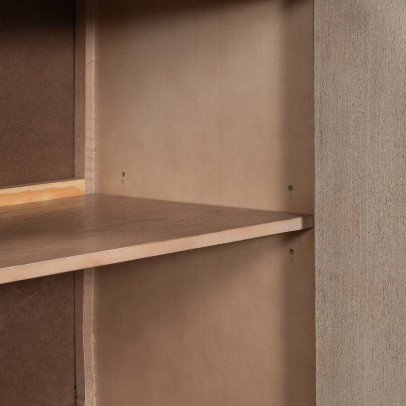Wooden Cabinet with 2 Metal handles and 2 Doors