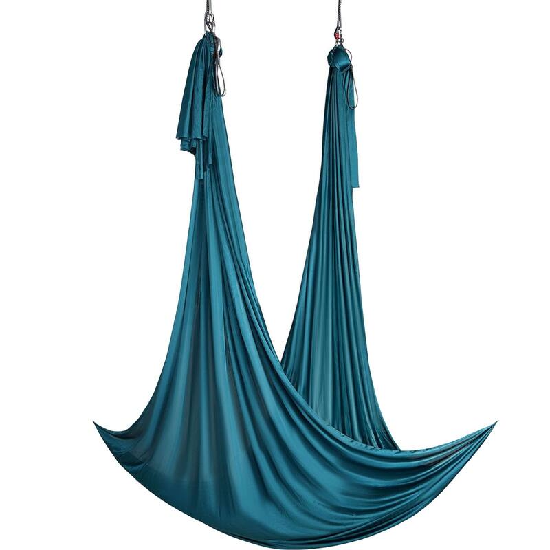 Aerial Yoga Hammock Kit 11 Yards Nylon Swing with Rigging Hardware