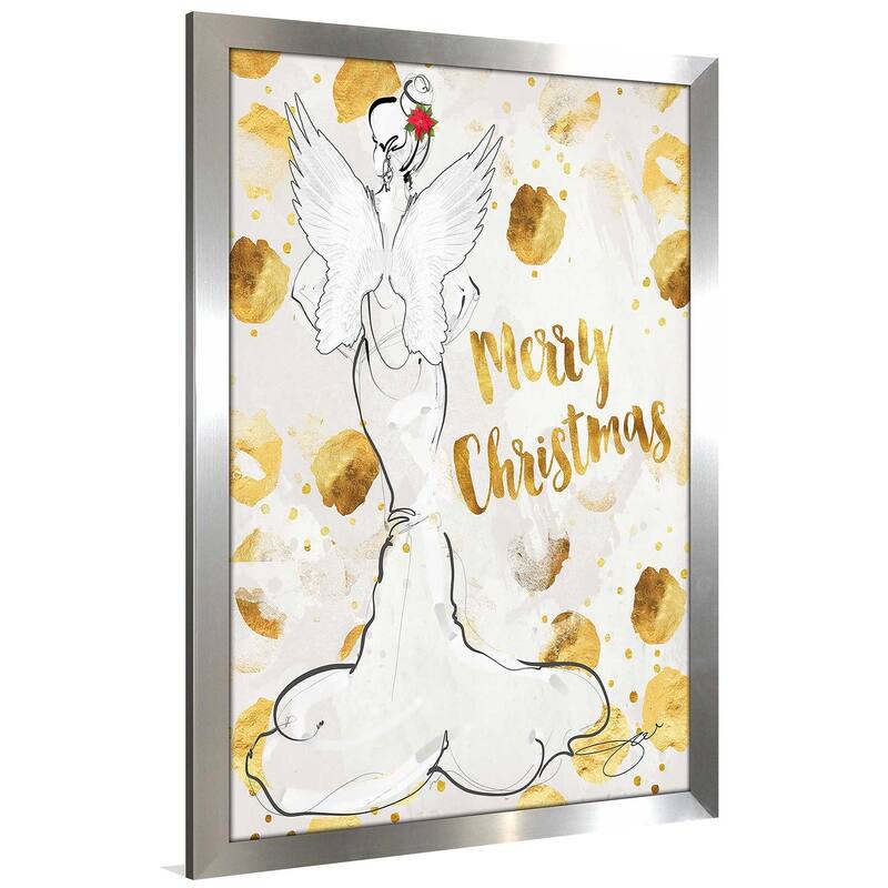 "Angel, Merry Christmas" by Jodi Print on Acrylic
