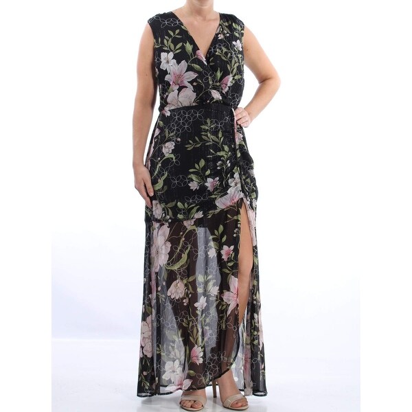 guess black maxi dress