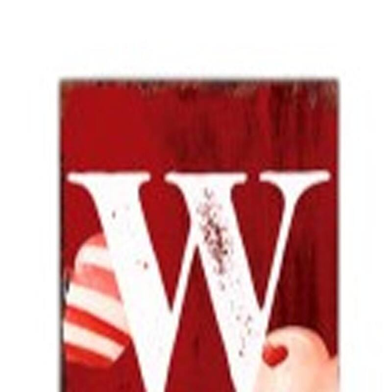 HomeRoots 72" Pink Red And White Solid Wood Welcome Valentine's Day Heart Porch Sign