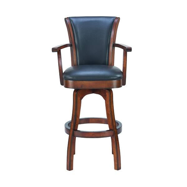 Raleigh Bar Stools, Shop Raleigh Arm Swivel Bar And Counter Height Stool Overstock 26274408