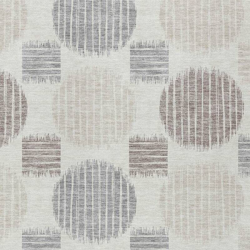 HomeRoots Geometric Transitional Rectangle Outdoor Rug