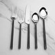 preview thumbnail 2 of 3, Inox Jason Design 20-piece Burnt Black Flatware Set