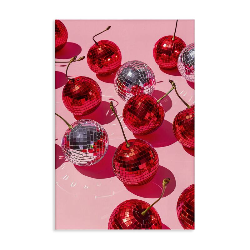 Stupell Cherry Picked Disco Canvas Wall Art Design By LSR Design Studio - 20 x 30