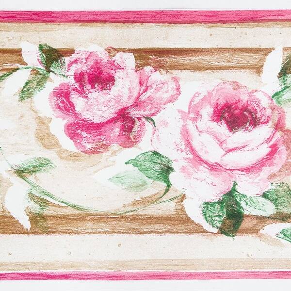 Love of Lotus SelfAdhesive Wallpaper Borders Home Decor(Roll